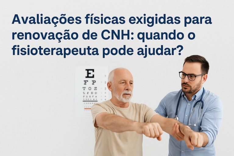 fisioterapia para exame cnh